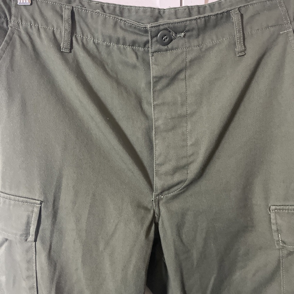 Proper F5201 Olive Green Military Tactical Cargo Pants Men's Size 36x31 - Picture 2 of 9